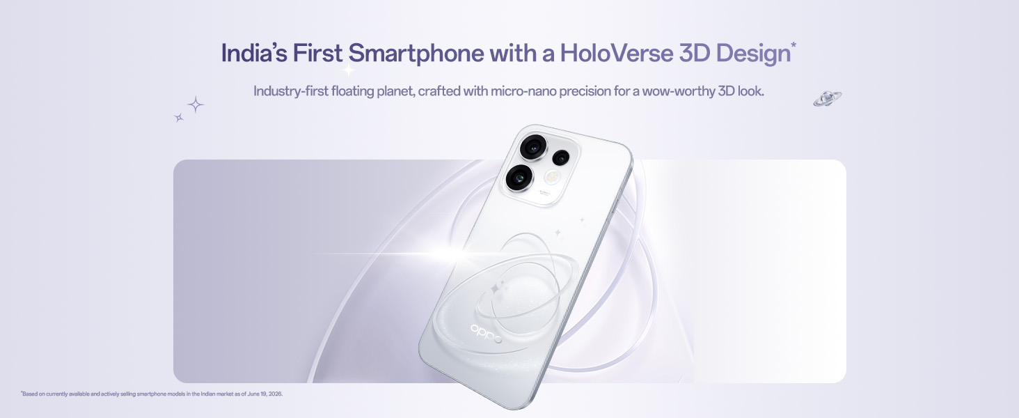 First Smartphone with HoloVerse 3D Design
