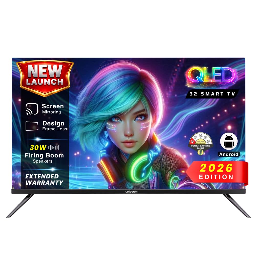 Uniboom 32 Inch Smart QLED TV