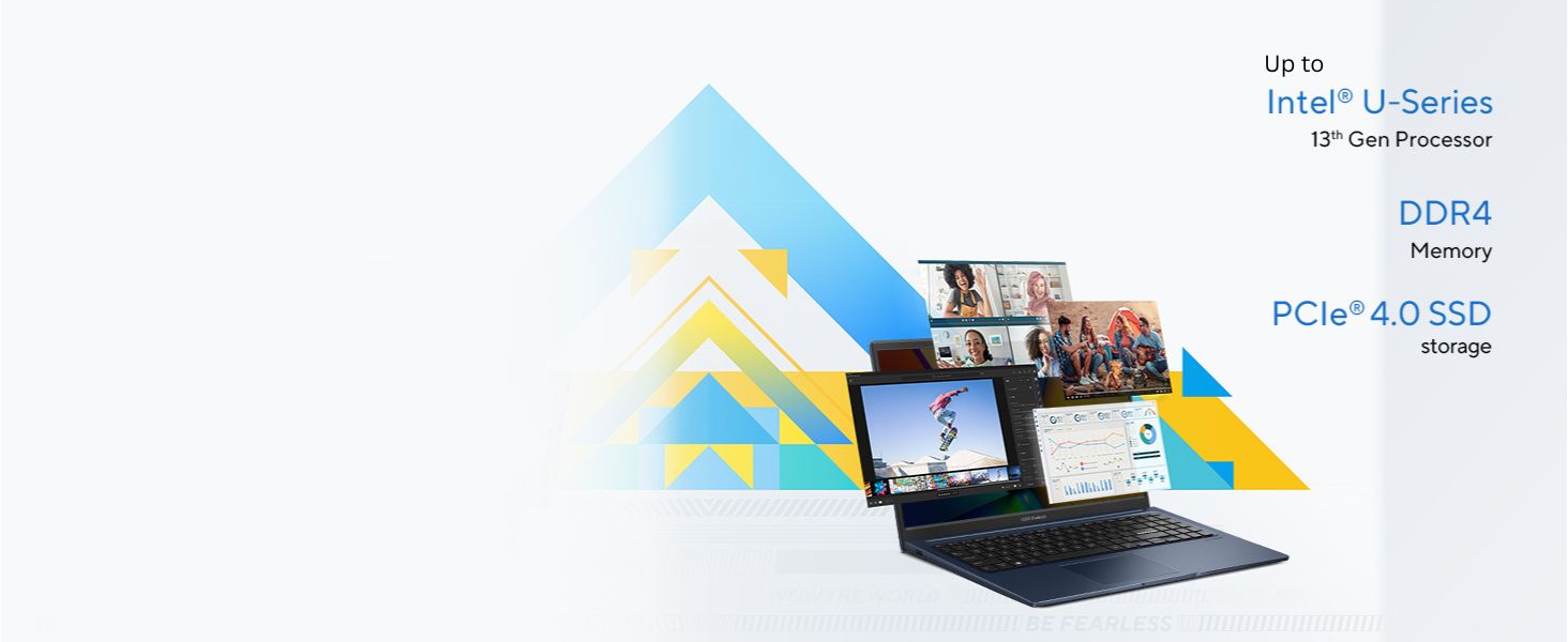  Comes with the Latest 13th Gen Intel Core Processor &amp; DDR4 Memory. 