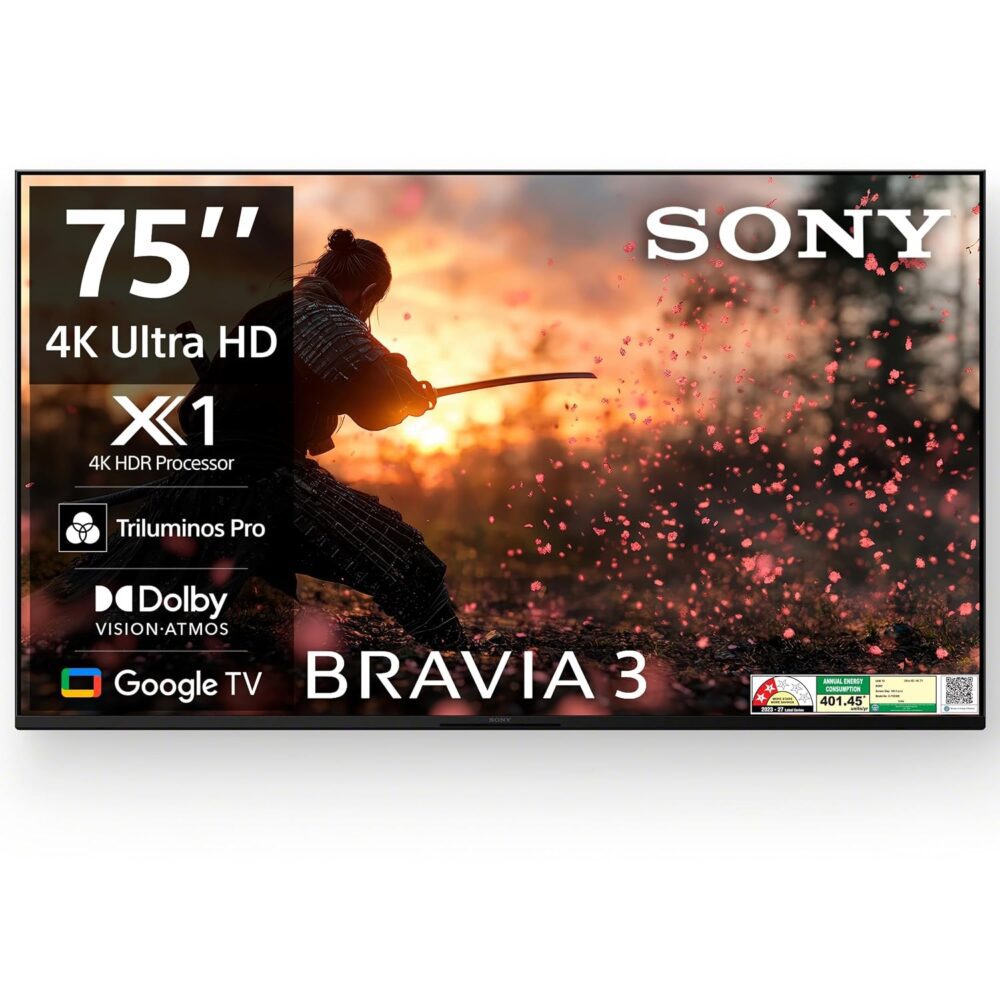 Sony BRAVIA 3 75 Inch Google TV