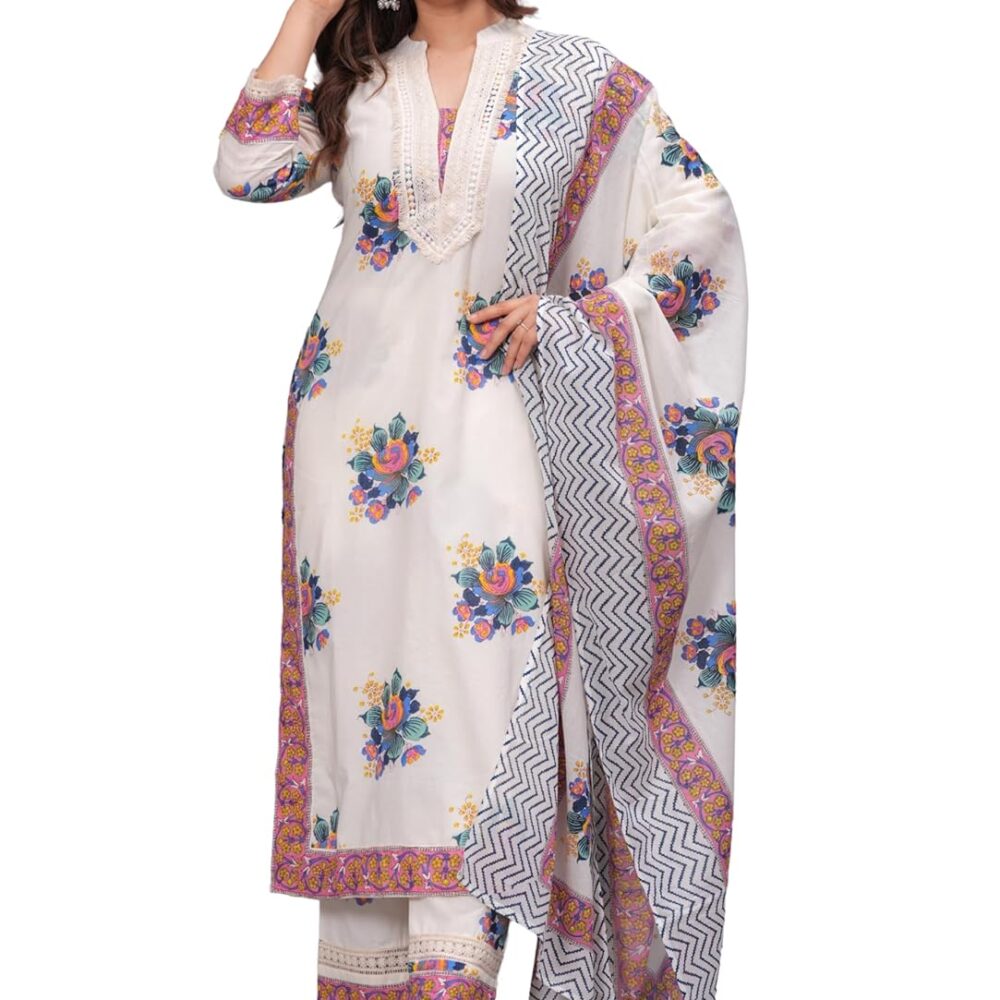 Amayra Cotton Printed Kurta Set
