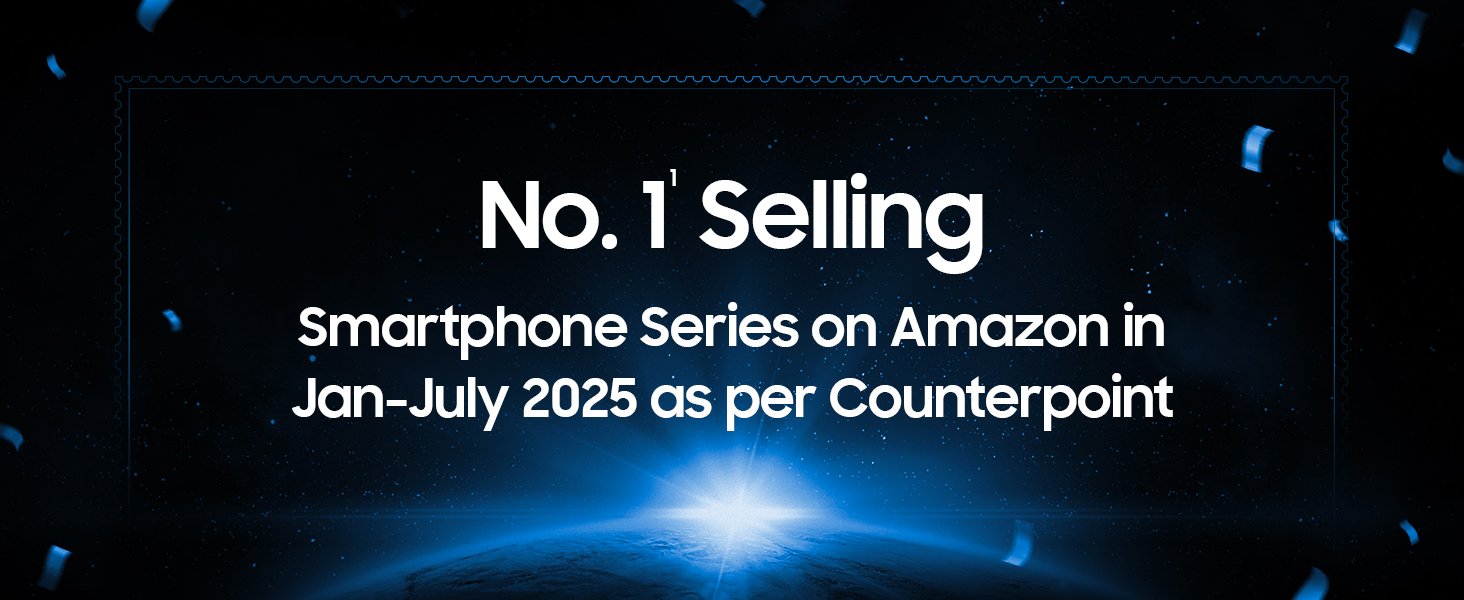Samsung Galaxy M17 5G-No. 1 selling smartphone on Amazon