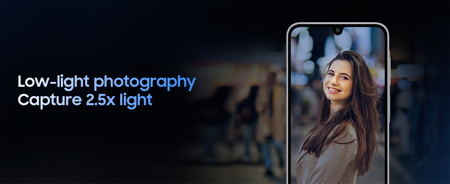 Samsung Galaxy M17 5G-Best Ultra low light captures|2.5x light|clear night photos