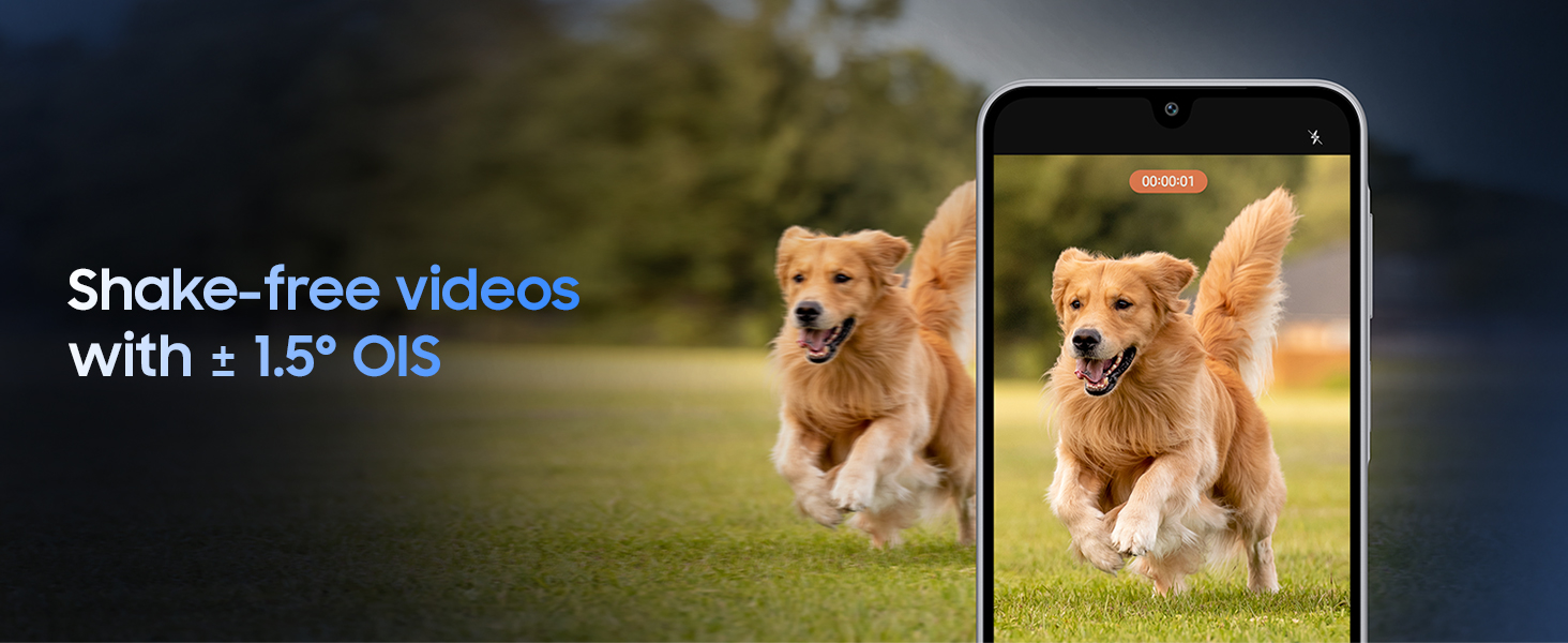 Samsung Galaxy M17 5G-Shake free videos|OIS Triple camera system|Shake free|Blur free