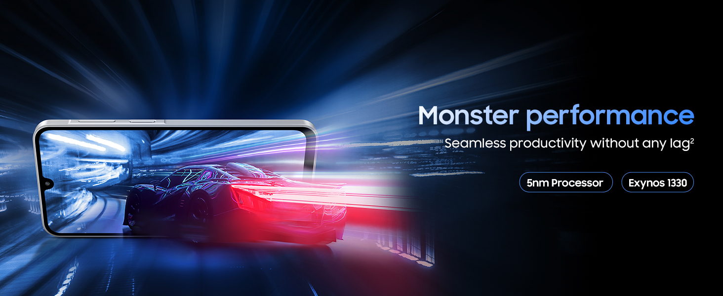 Samsung Galaxy M17 5G-Seamless productivity|5nm processor|exynos 1330|Monster performance
